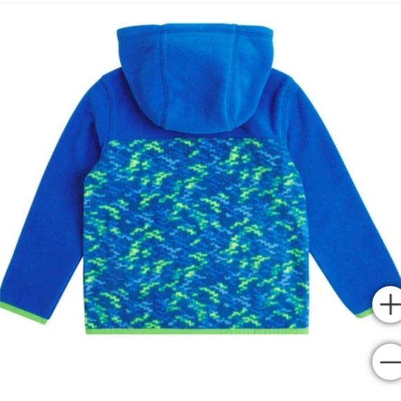 NWT Lands End Kids Fleece Hooded Jacket - Picture 5 of 5